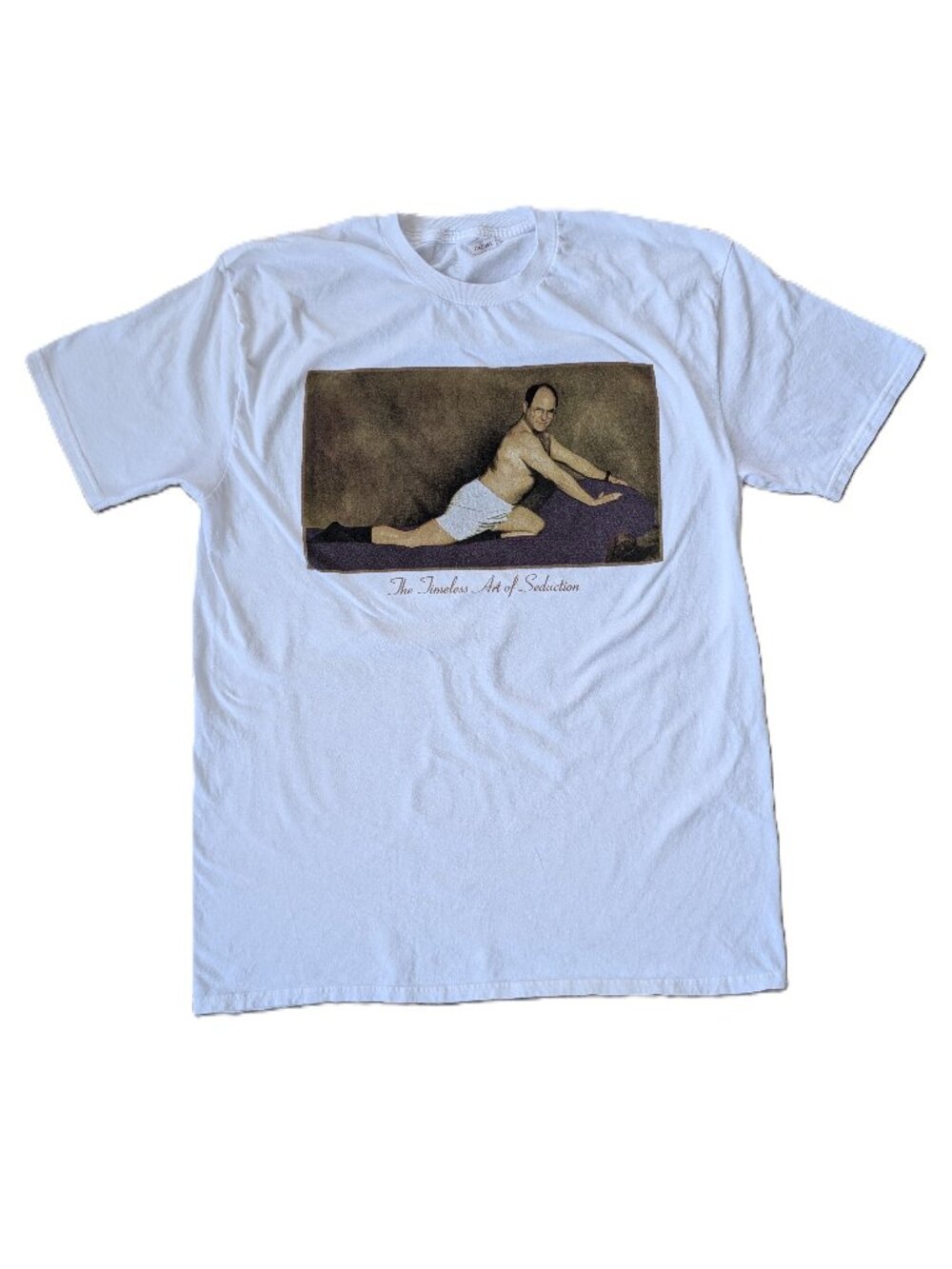 Vintage Seinfeld "The Timeless Art of Seduction" Graphic Tee | Medium